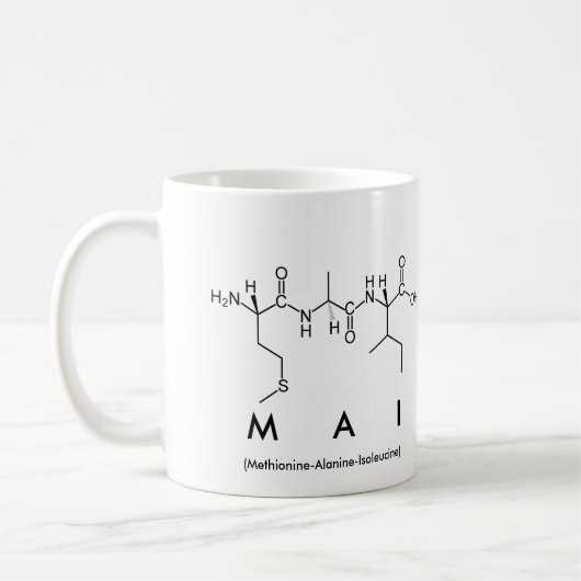 マイペプチド名mug コーヒーマグカップ (左)
