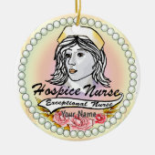 マイホスピスカスタムナースオーナメント セラミックオーナメント (正面)