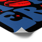 マイホッケーママ時代GroovyアイスホッケーママMama Mothe ポスター (角)