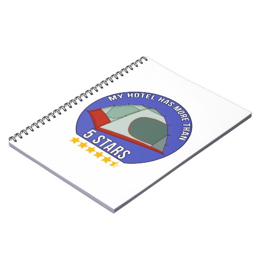 マイホテルは5つ以上の星を持っている ノートブック (左側)
