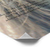 マイホースアイ11x8.25マットプリントuv ポスター (角)