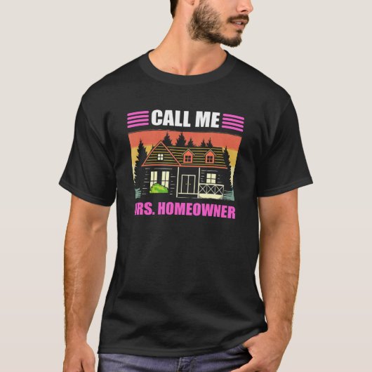 マイホームオーナーの引っ越し祝いパーティーパーティー Tシャツ (正面)