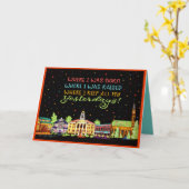 マイホームタウン カード (黄色い花)