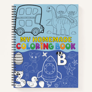 マイホームメイドカラーリングブックfor Children ノートブック