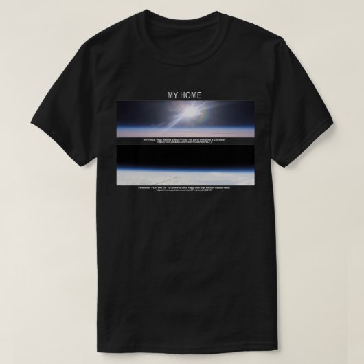 マイホーム Tシャツ (デザイン正面)