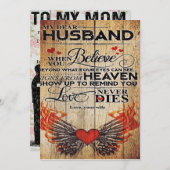 マイホーン誕生日ギフト |夫への手紙 | シーズンカード (正面/裏面)