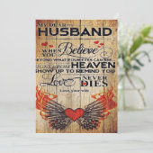 マイホーン誕生日ギフト |夫への手紙 | シーズンカード (スタンド正面)