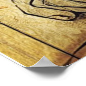 マイホーン誕生日ギフト |夫への手紙 | ポスター (角)