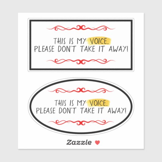 マイボイスAAC シール (シート)