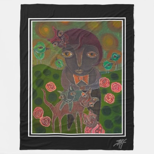 マイボウタイガイフリースブランケット フリースブランケット (正面)