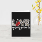 マイボクシングおばあちゃん最高のライフボクシング祖母 カード (黄色い花)