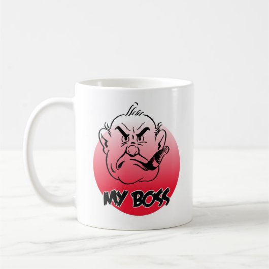 マイボス コーヒーマグカップ (左)