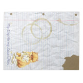 マイポメラニア犬食べレッスンプラン ノートパッド (正面)