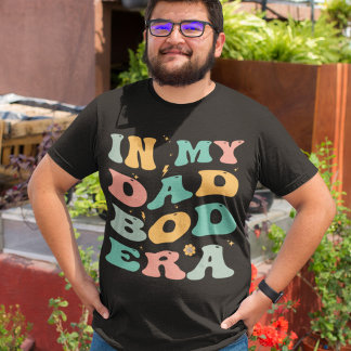 マイマイパパBod Era Groovy Daddyレトロ Tシャツ