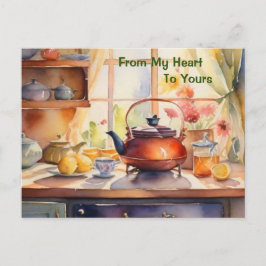 マイマイホームホリデーカードからハートビューティフルホームホリデーカード シーズンポストカード