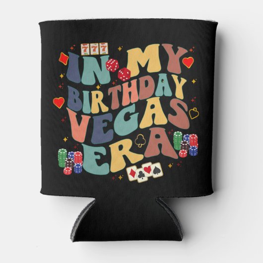 マイマイ誕生日ベガスエラバケーションパーティー旅行 缶クーラー (正面)