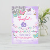 マイマイ誕生日時代パーティの招待状 招待状 (スタンド正面)