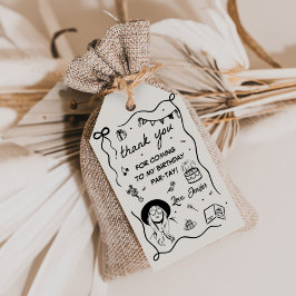 マイマイ誕生日時代レトロ誕生日 ギフトタグ