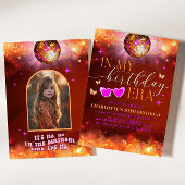 マイマイ誕生日時代招待状-10代の誕生日ガール 招待状