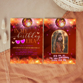 マイマイ誕生日時代招待状-10代の誕生日ガール 招待状