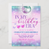 マイマイ誕生日時代招待状-10代の誕生日ガール 招待状 (正面)