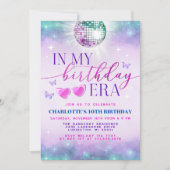 マイマイ誕生日時代招待状-10代の誕生日ガール 招待状 (正面)