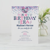 マイマイ誕生日時代誕生日招待状 招待状 (スタンド正面)