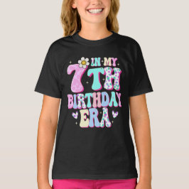 マイマイ7誕生日エラガール7誕生日 Tシャツ