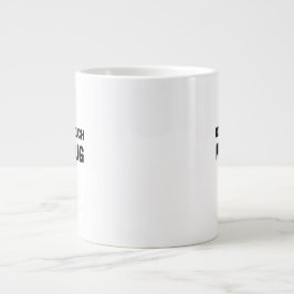 マイマグスローガンをTouchしなおもしろいい ジャンボコーヒーマグカップ