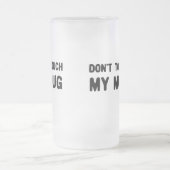 マイマグスローガンをTouchしなおもしろいい フロストグラスビールジョッキ (中央)