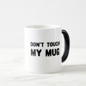 マイマグスローガンをTouchしなおもしろいい モーフィングマグカップ (正面右)