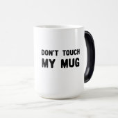 マイマグスローガンをTouchしなおもしろいい モーフィングマグカップ (正面右)