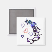 マイマグネットのハート解除 マグネット (正面/裏面)