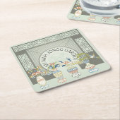 マイマジョンガーデンコースター スクエアペーパーコースター (アングル)