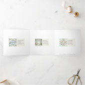 マイマジョンガーデントリフォールドカード 三つ折りカード (内部)