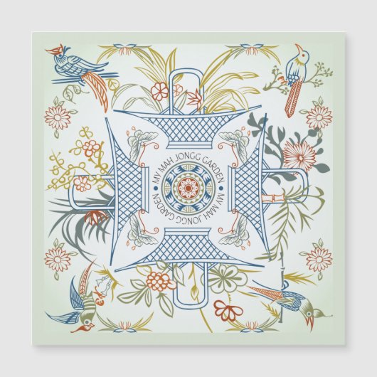 マイマジョンガーデン磁気カード (正面)