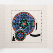 マイマジョンバッグ 三つ折りカード (内部中)