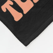 マイマス不気味ス先生エラグルーヴィレトロハロー フリースブランケット (角)