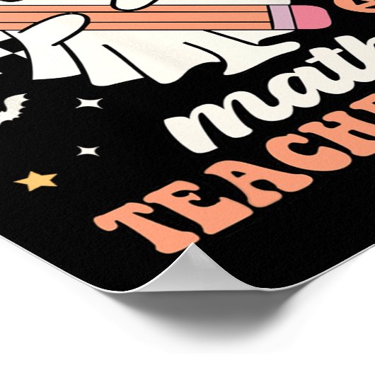 マイマス不気味ス先生エラグルーヴィレトロハロー ポスター (角)