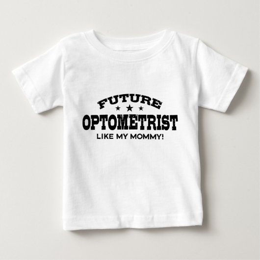 マイママのような将来の眼科医 ベビーTシャツ (正面)
