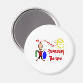 マイママは呼吸セラピスト マグネット (正面/裏面)