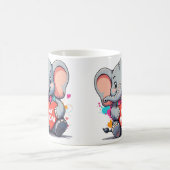 マイママ – エレファントアート モーフィングマグカップ (中央)