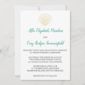 マイマリストシーシェル結婚式招待状 招待状 (正面)