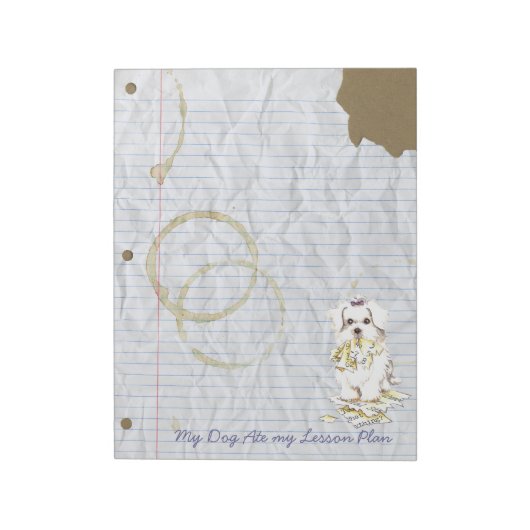 マイマルチーズ食べレッスンプラン ノートパッド (回転)