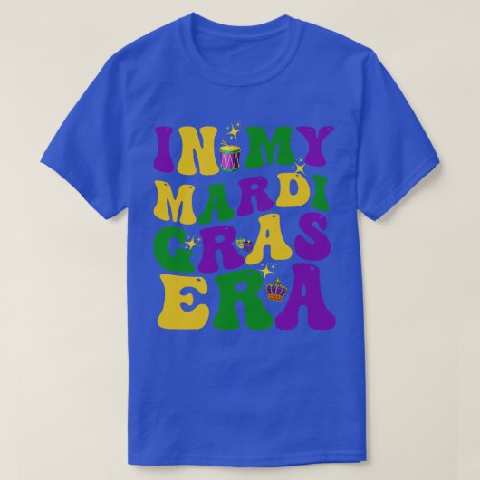 マイマルディグラスエラフェスティバルレトロカーニバルパーティー Tシャツ (デザイン正面)