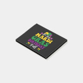 マイマルディグラ誕生日オールおもしろいカーニバル ポストイット (アングル)