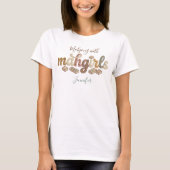 マイマージャンガールズのカスタムマージャン Tシャツ (正面)