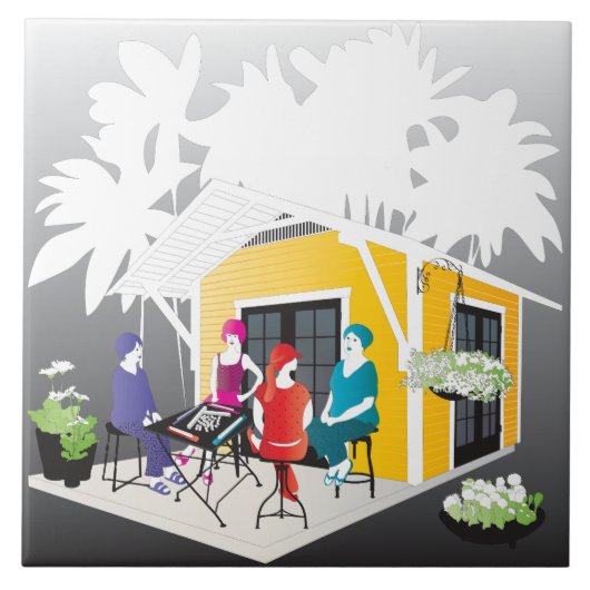 マイマージョンコテージ タイル (正面)