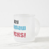 マイミューRocks Tシャツとギフト フロストグラスマグカップ (正面右)