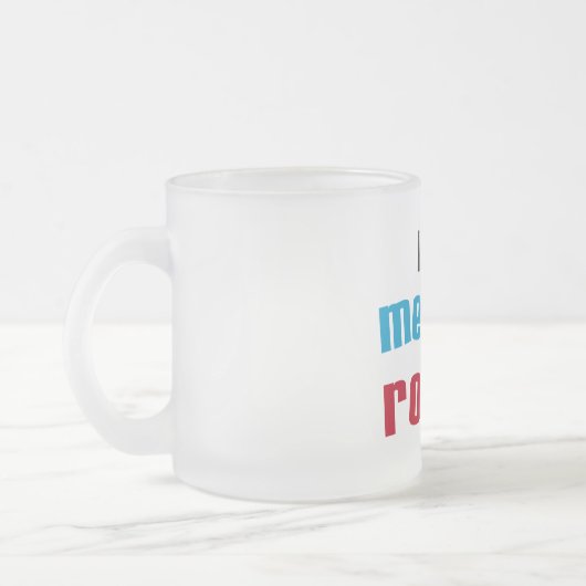 マイミューRocks Tシャツとギフト フロストグラスマグカップ (左)